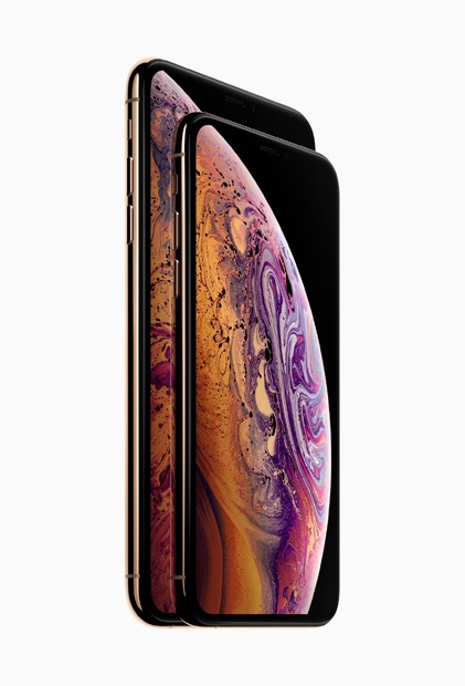 iPhone Xs、iPhone Xs Max