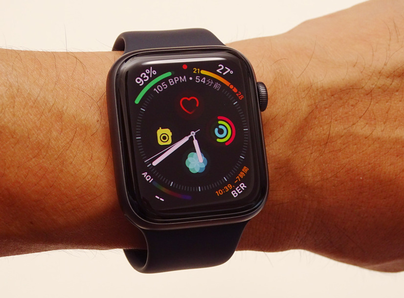 Series 4で使える「インフォグラフ」のウォッチフェイス