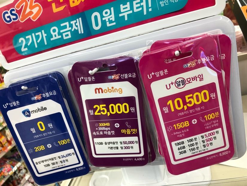 現地に行く前にSIMが買える！テレコムスクエアの「韓国SIM」を試してみた