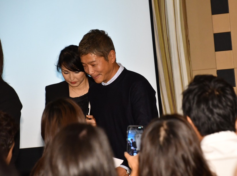 前澤友作社長【写真：竹内みちまろ】