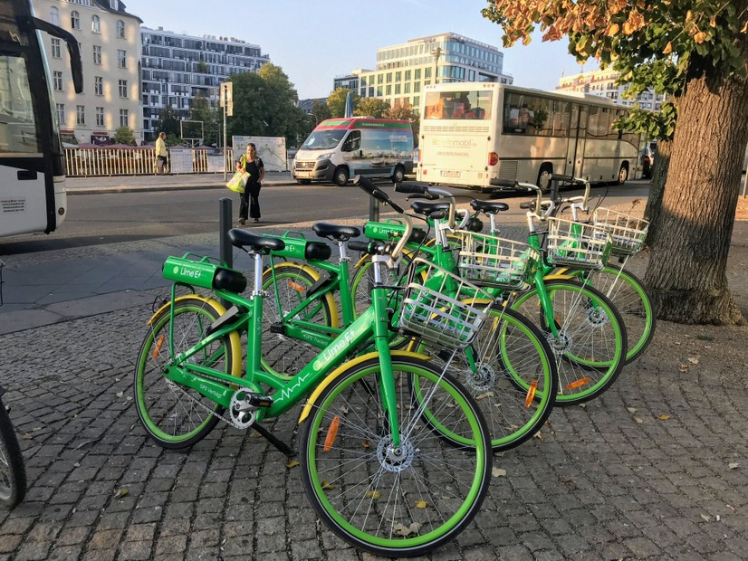 シェアバイク「Lime」をドイツで体験！ ベルリンの街を自転車で巡る開放感