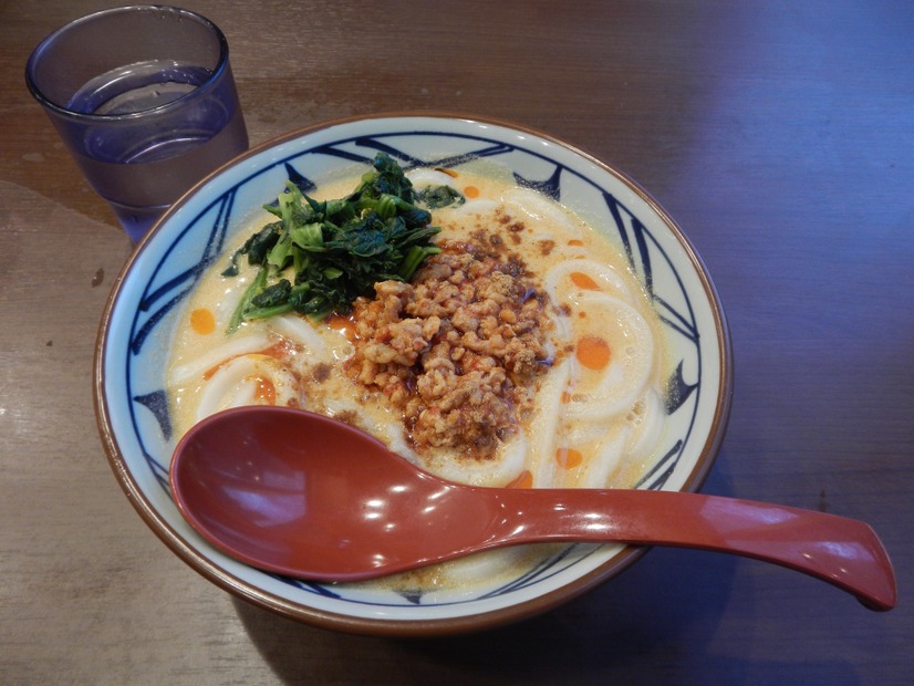 うま辛担々うどん試食！