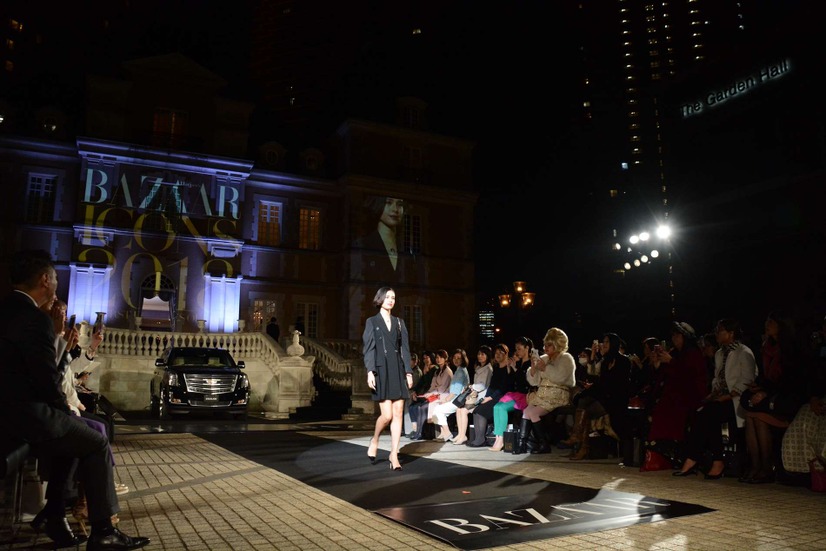 シークレットパーティ「BAZAAR ICONS BY CARINE ROITFELD」【錦怜那】