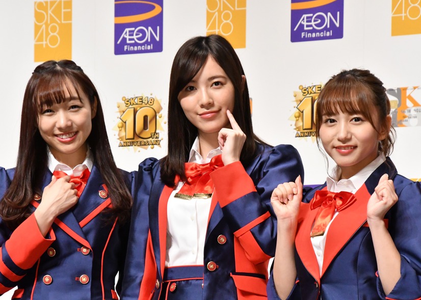 須田亜香里、松井珠理奈、大場美奈【写真：竹内みちまろ】