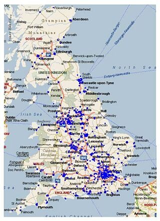 英IBN、イギリス全土で欧州最大規模の公衆無線LANサービス「The Cloud」を展開