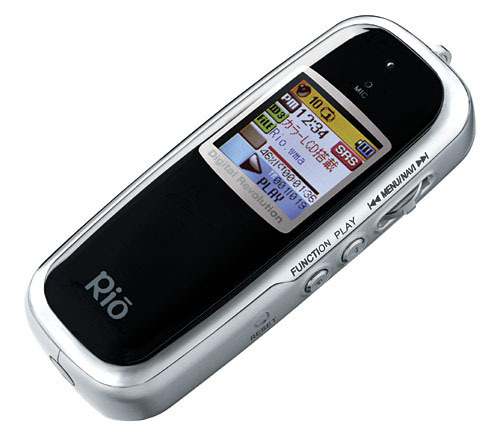 カラーLCD搭載のRio SU70 1GB