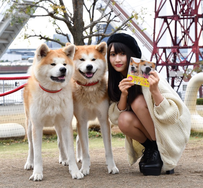 『秋田犬　ゴンとトラ　あきたけんじゃないよ　あきたいぬだよ』発売記念イベント【写真：竹内みちまろ】