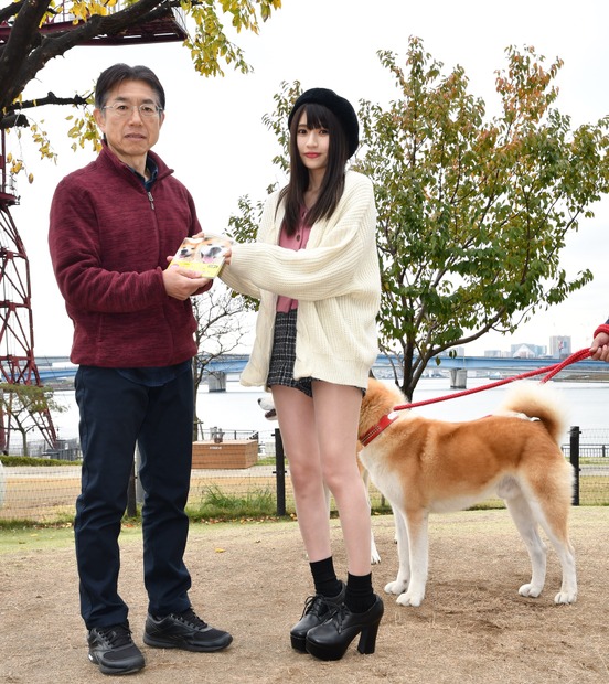 『秋田犬　ゴンとトラ　あきたけんじゃないよ　あきたいぬだよ』発売記念イベント【写真：竹内みちまろ】