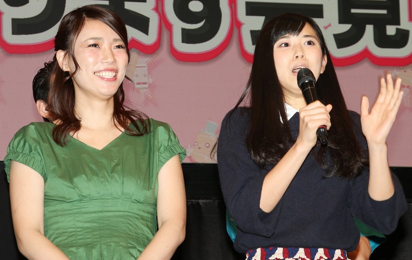 紺野ぶるま、河邑ミク【撮影：小宮山あきの】