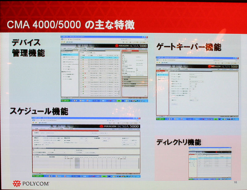 CMAの管理機能