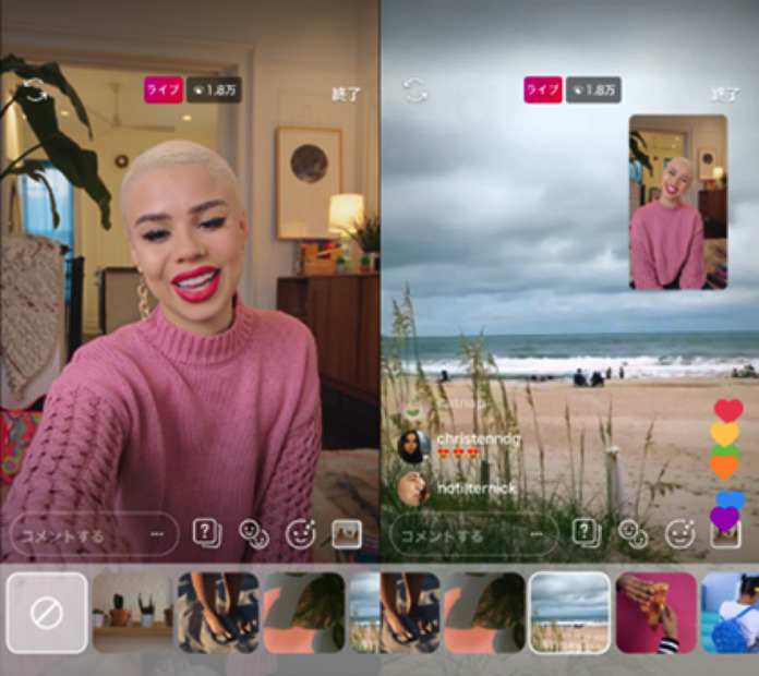 インスタ、ライブ動画に3つの新機能搭載！質問の事前募集や写真・動画共有、カウントダウンが可能に