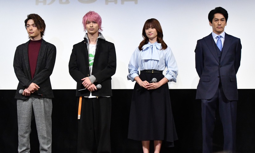 中村倫也、横浜流星、深田恭子、永山絢斗【写真：竹内みちまろ】