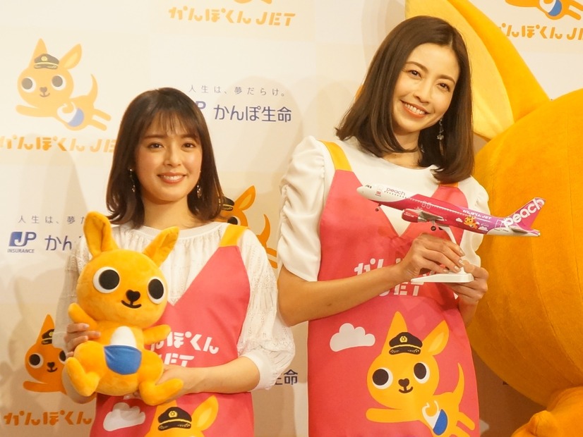 矢作穂香と片瀬那奈【撮影：松本】