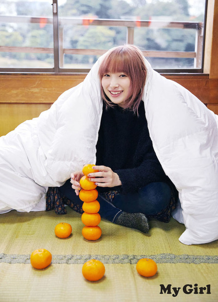 人気声優・水瀬いのりが「My Girl」表紙に初登場！