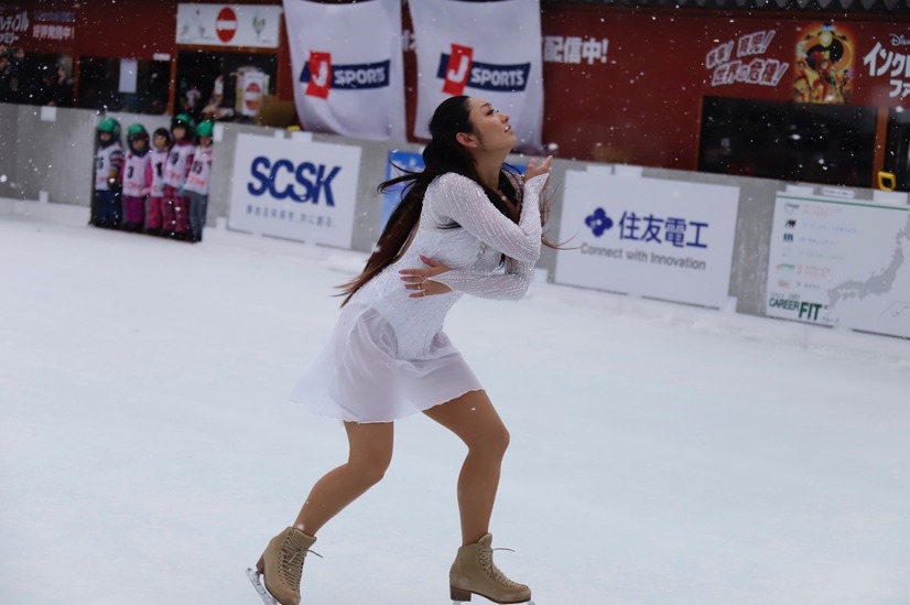 安藤美姫、第70回さっぽろ雪まつりでスケート教室を開催