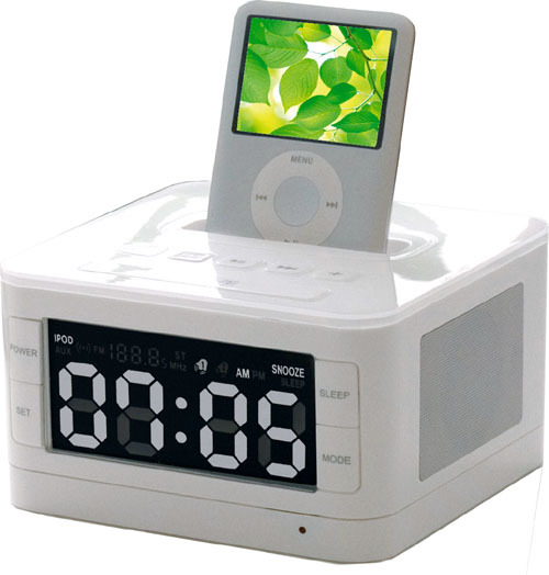 「ALARM CLOCK RADIO for iPod」（PT231）iPodは別売