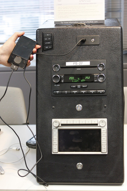 フォード「Sync」のデモ機