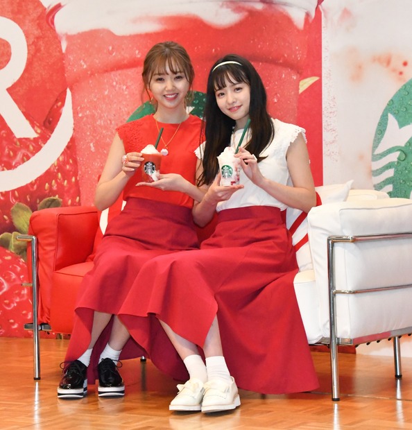 江野沢愛美、横田真悠【写真：竹内みちまろ】