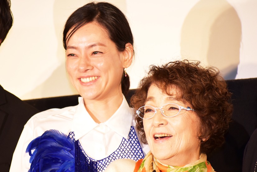 市川実日子、倍賞千恵子【撮影：こじへい】