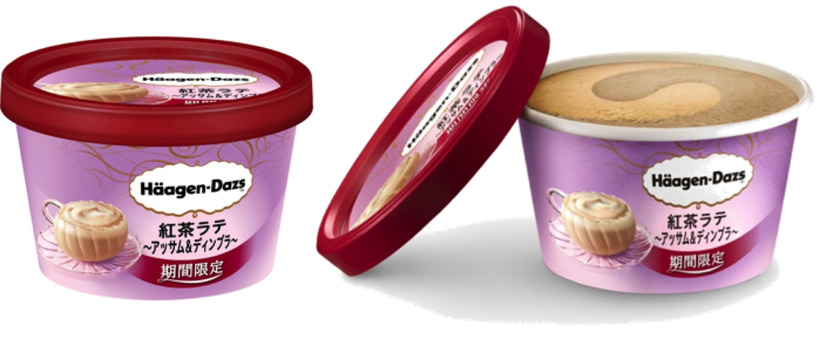 ハーゲンダッツ、紅茶ラテを再現した新商品