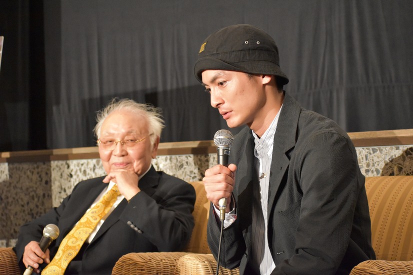 高良健吾、中島貞夫【撮影：こじへい】