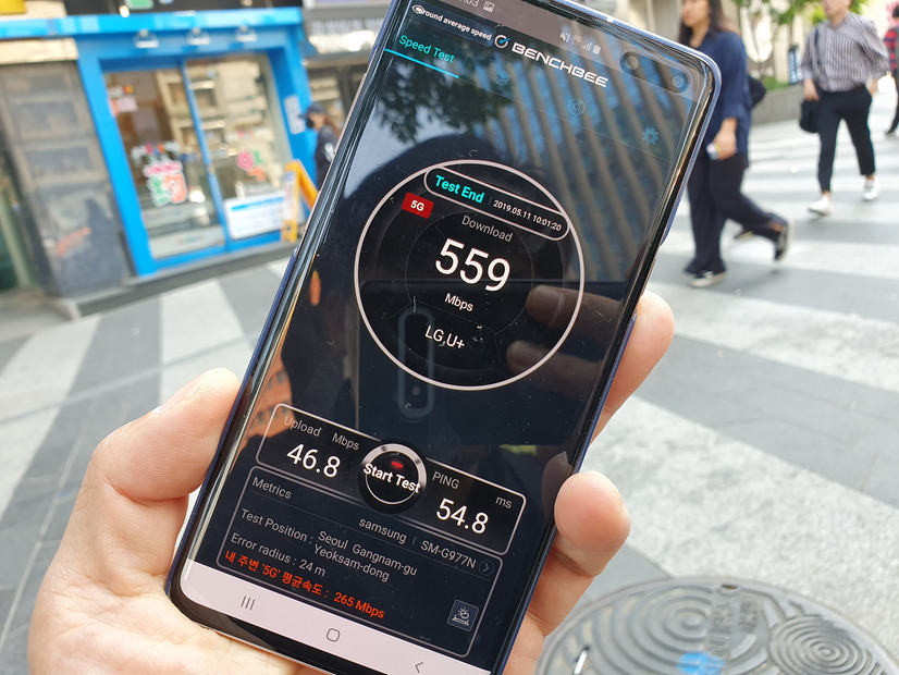 韓国ではじまった5Gサービス！ソウルで現地3キャリアの速度をテスト