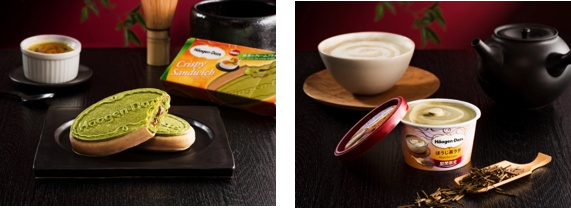 ハーゲンダッツ、お茶フレーバー2種を期間限定販売