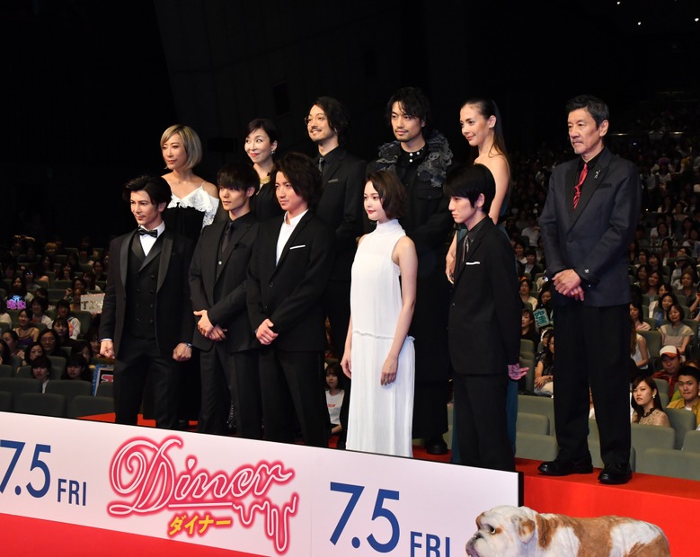 映画「Diner ダイナー」ジャパン・プレミア【写真：竹内みちまろ】