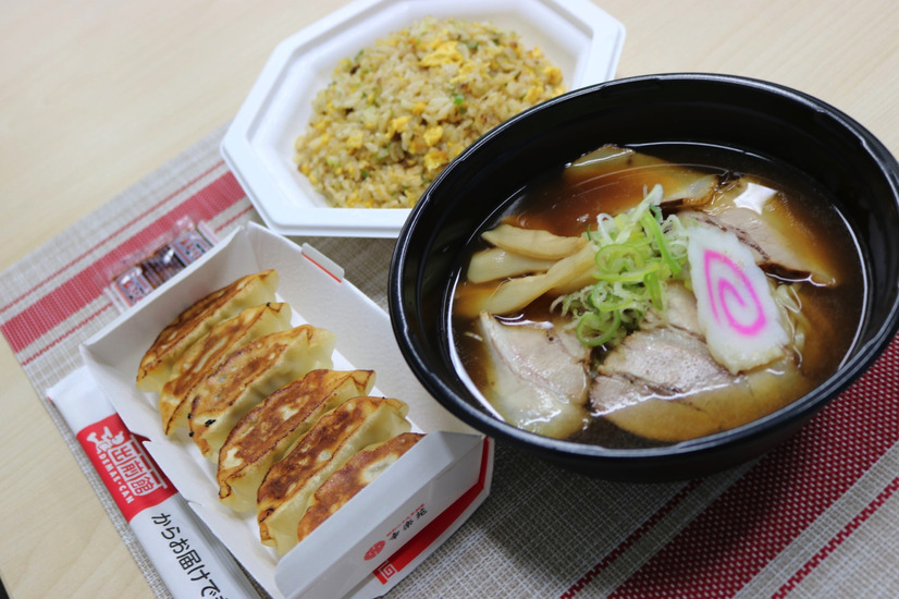 幸楽苑のラーメンが宅配可能に...22店舗が「出前館」に対応