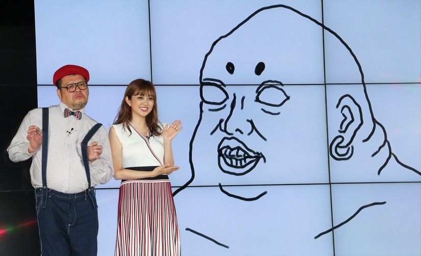 野性爆弾･くっきー、菊地亜美【撮影：小宮山あきの】