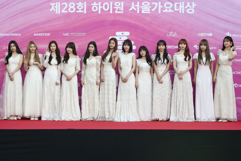 IZ*ONE　（ｃ）Getty Images