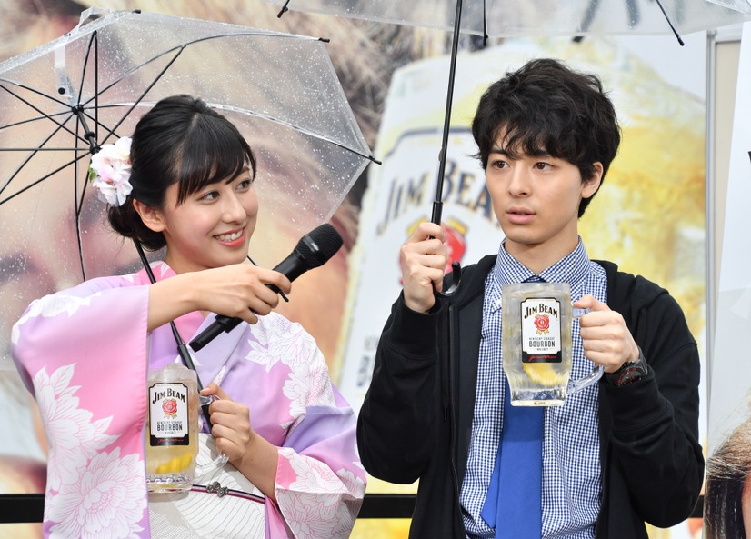 斎藤ちはるテレビ朝日アナウンサー、高杉真宙【写真：竹内みちまろ】