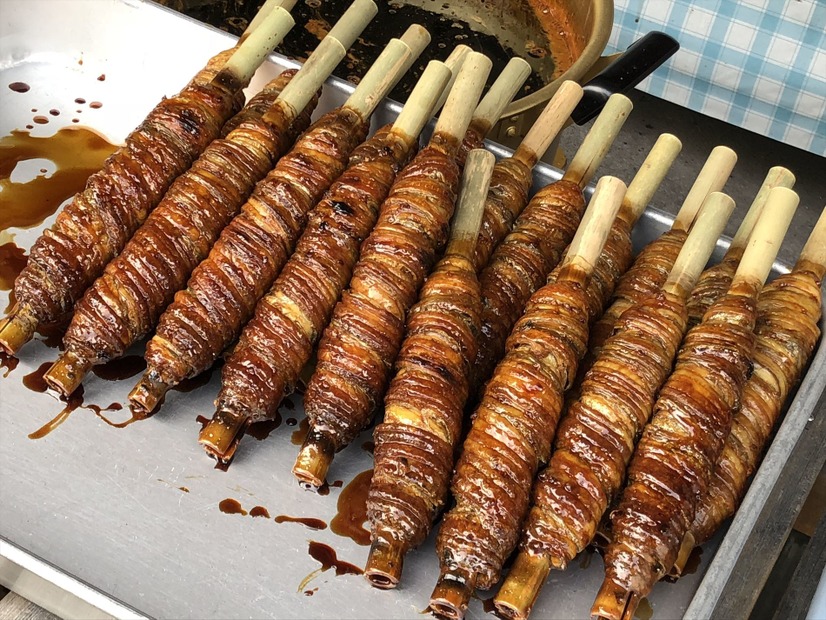 河合太刀魚巻店　元祖「太刀魚巻」【画像：錦怜那】