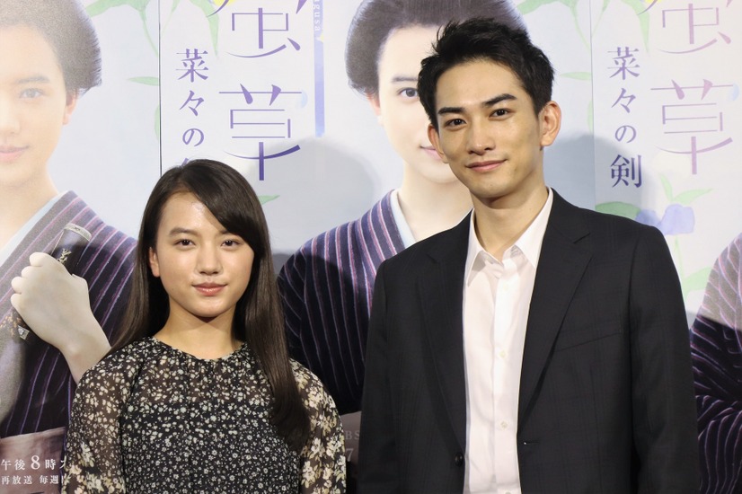（フォトセッション）清原果耶、町田啓太【写真：浜瀬将樹】