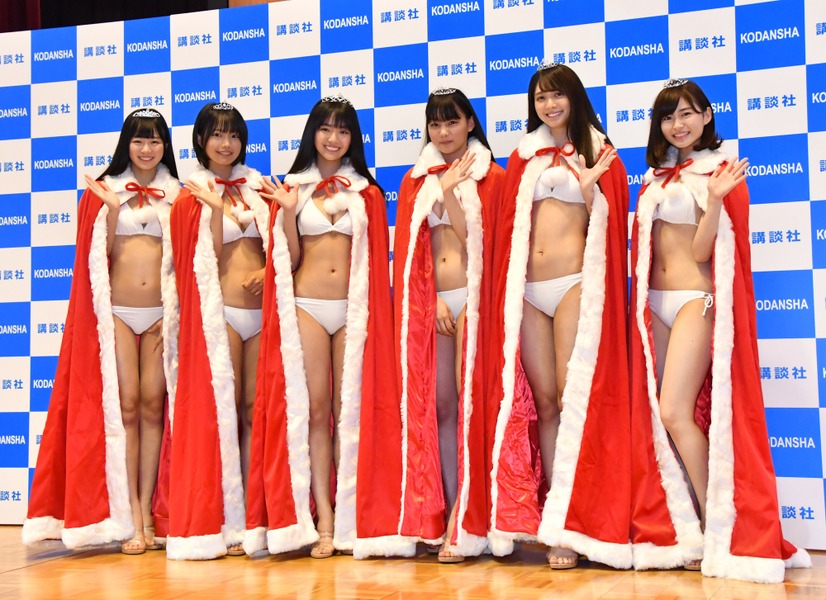 ぴーぴる、夏目綾、豊田ルナ、吉澤遥奈、山口はのん、桜田茉央【写真：竹内みちまろ】