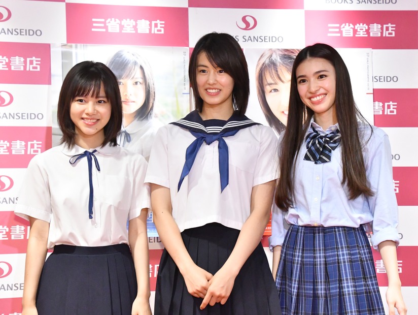 松風理咲、竹内愛紗、長見玲亜【写真：竹内みちまろ】