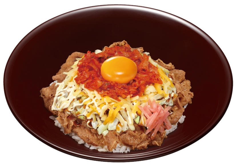 すき家、「お好み牛玉丼」に初のトリプルトッピング施した新商品