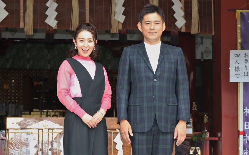博多華丸・大吉 博多華丸、酒井美紀【撮影：浜瀬将樹】