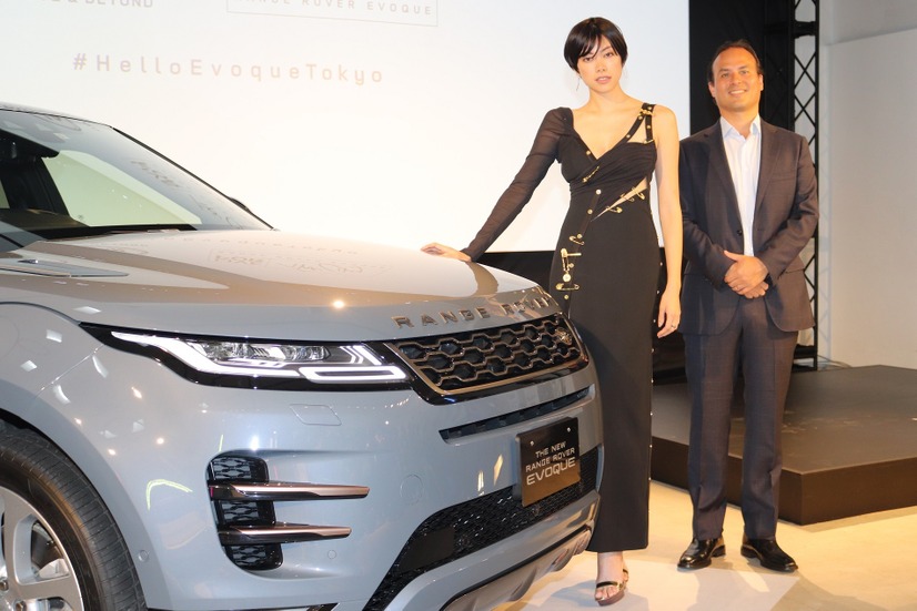 ジャガー・ランドローバー・ジャパン 新型『RANGE ROVER EVOQUE』アンバサダー就任発表会【撮影：浜瀬将樹】