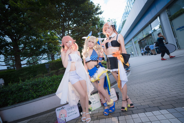 【コスプレ】初開催の「コスサミ東京」に美女レイヤー集結！ 夏らしい水着衣装も【写真139枚】