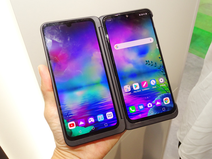 LGの2画面スマホふうに使えるLG G8X ThinQとDual Screenの組み合わせ