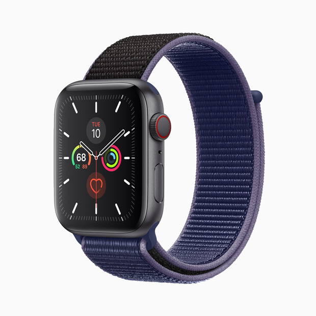 画面の常時オンが可能に！「Apple Watch Series 5」登場