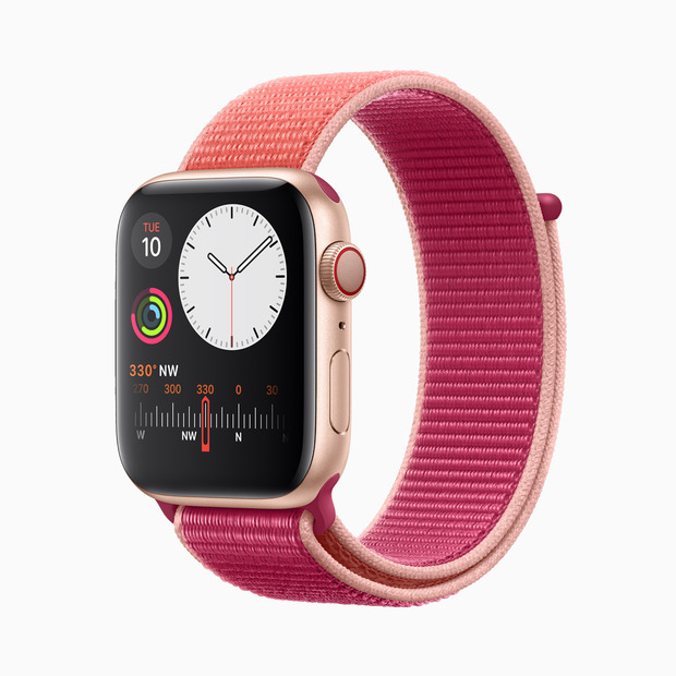 画面の常時オンが可能に！「Apple Watch Series 5」登場