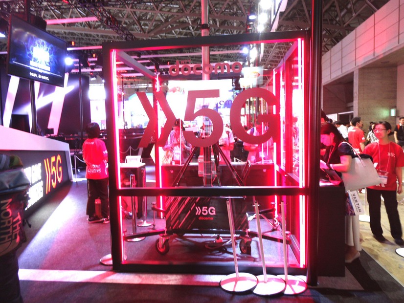 NTTドコモ、「東京ゲームショウ 2019」で5G基地局設置しゲーム体験提供！