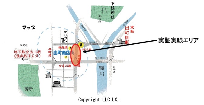 今回の実験地区