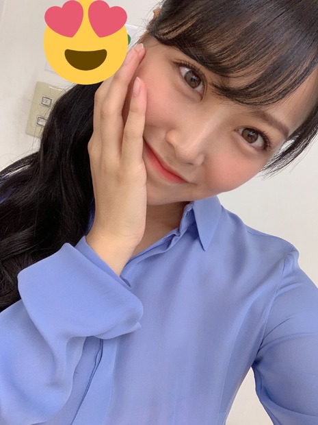 写真は白間美瑠の公式Twitterから