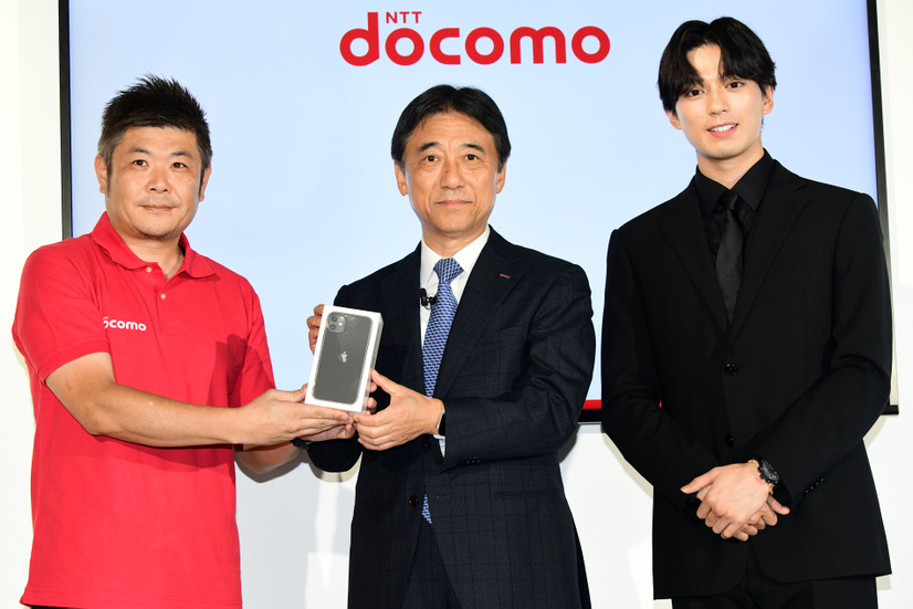 NTTドコモのiPhone 11発売記念イベント【撮影：岸豊】