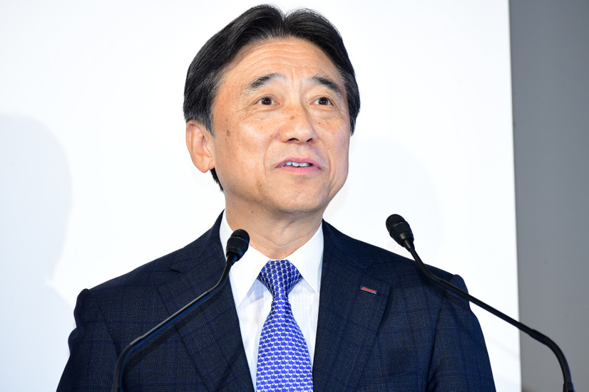 NTTドコモ代表取締役社長・吉澤和弘氏【撮影：岸豊】
