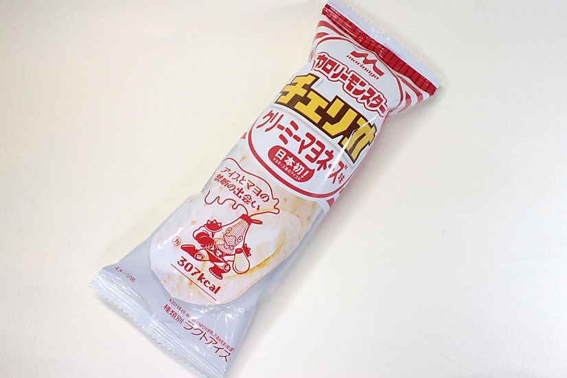 森永乳業のアイス「カロリーモンスターチェリオ クリーミーマヨネーズ味」（税別 140円）