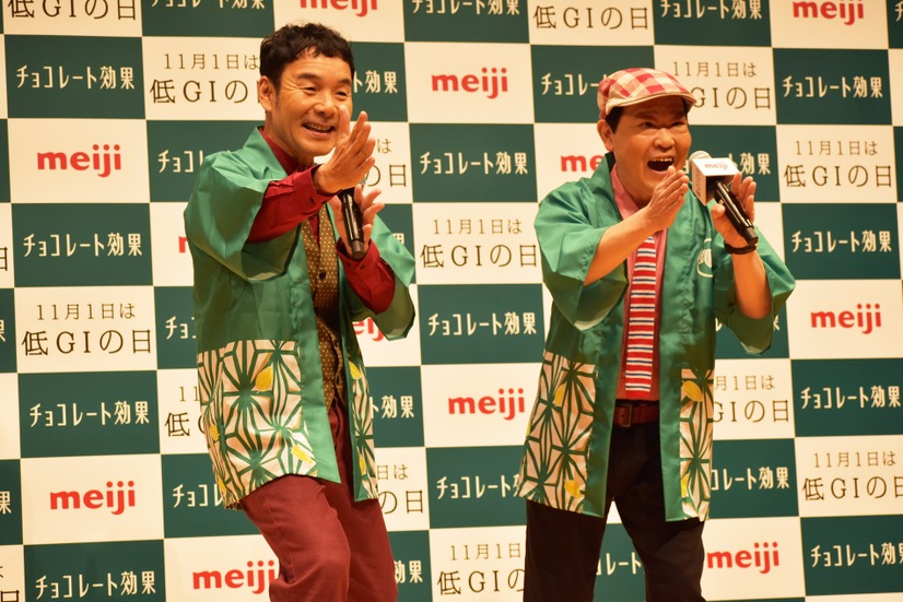 肥後克広、上島竜兵【撮影：こじへい】